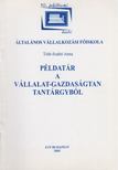 Tóth-Szabó Anna - Példatár a vállalat-gazdaságtan tantárgyból [antikvár]