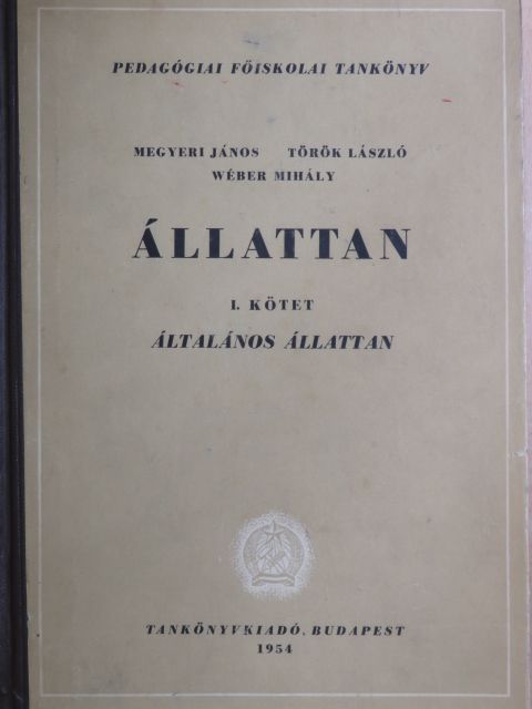 Dr. Bende Sándor - Állattan I. [antikvár]