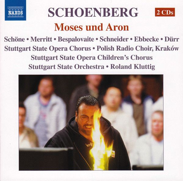 SCHÖNBERG - MOSES UND ARON 2CD KLUTTIG, SCHÖNE, MERRITT, BESPALOVAITE, SCHNEIDER