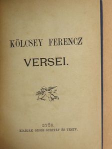 Kölcsey Ferenc - Kölcsey Ferencz versei [antikvár]