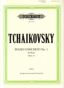 CSAJKOVSZKIJ ( TSCHAIKOWSKY) - PIANO CONCERTO NO.1 b-MOLL OP.23  ABRIDGED AND ARRANGED FOR PIANO SOLO BY NOEL FISHER