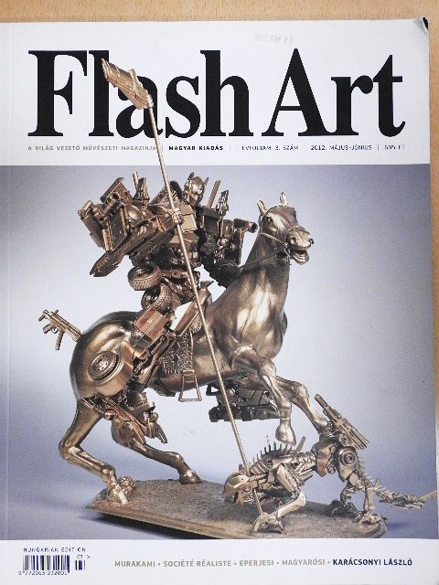Mészáros Zsolt - Flash Art 2012. május-június [antikvár]