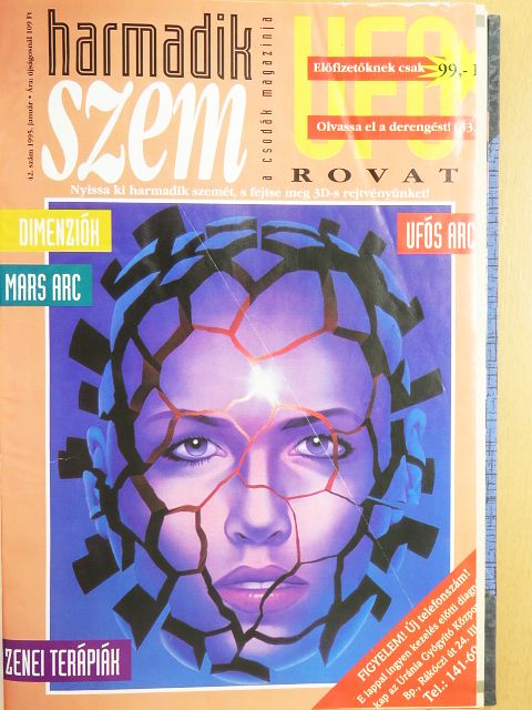 Angyal Krisztián - Harmadik Szem 1995. (nem teljes évfolyam) [antikvár]