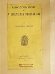 Berkovics Miklós - Báró Eötvös József és a franczia irodalom [antikvár]