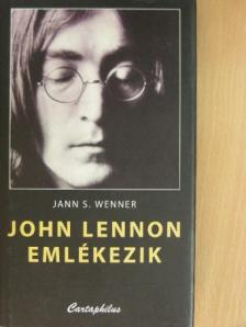 Jann S. Wenner - John Lennon emlékezik [antikvár]
