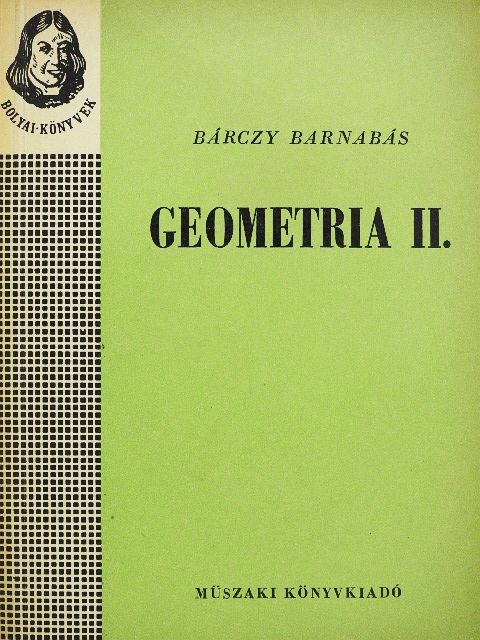 Bárczy Barnabás - Geometria II. [antikvár]