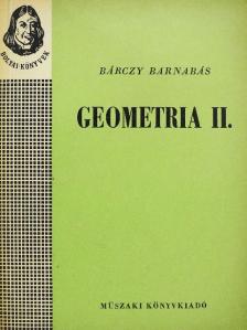 Bárczy Barnabás - Geometria II. [antikvár]