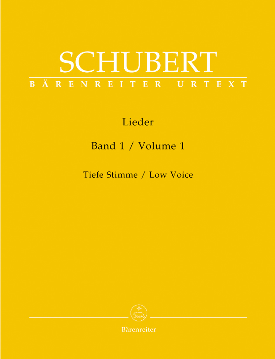 SCHUBERT - LIEDER BAND 1, TIEFE STIMME