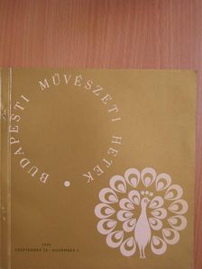 Budapesti Művészeti Hetek 1970. szeptember 19 - november 3 [antikvár]