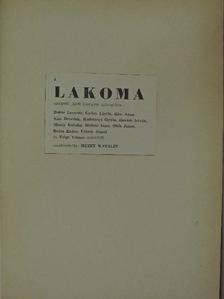 Bokor Levente - A Lakoma című színházi dráma eredeti szövegkönyve [antikvár]