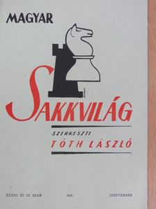 Bedő Ödön - Magyar Sakkvilág 1948. szeptember [antikvár]