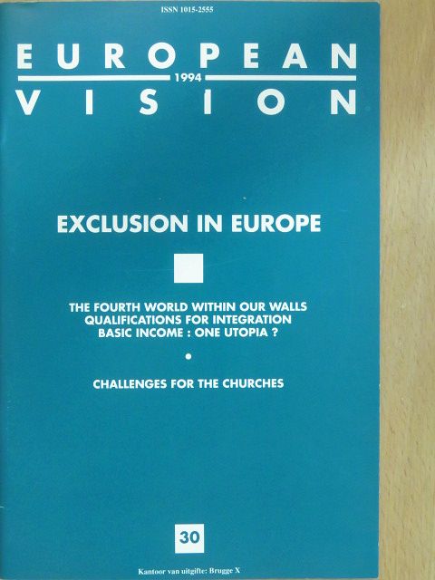Bernard Lestienne - European Vision 30/1994 [antikvár]