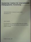 Hegedűs László - Die Hochschule als Vermittler beruflicher Qualifizierung: Probleme der Koppelung von Hochschul- und Beschäftigungssystem in Ungarn [antikvár]