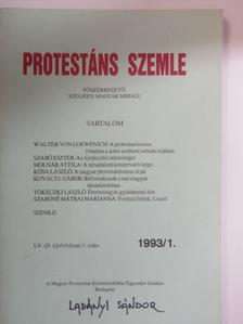 Kolozsi Béla - Protestáns Szemle 1993/1. [antikvár]