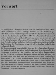 Gerhard Helbig - Kurze deutsche Grammatik für Ausländer [antikvár]