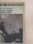 Boris Wassiljew - In den Listen nicht erfaßt [antikvár]