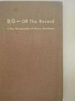 Donald Russell Connor - BG - Off The Record [antikvár]