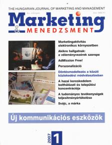 Papp-Váry Árpád Ferenc - Marketing & Menedzsment 2007/1. [antikvár]