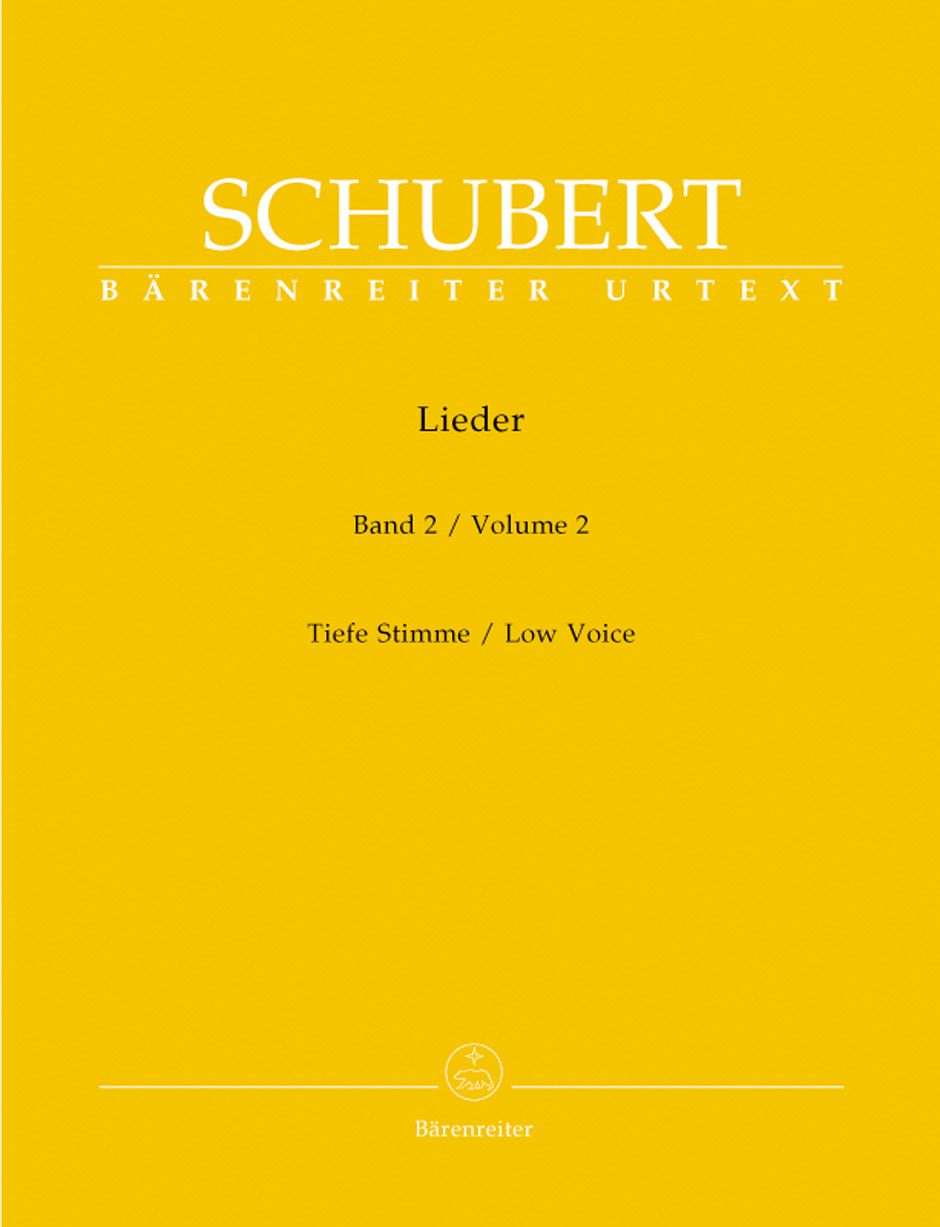 Franz Schubert - LIEDER BAND 2, TIEFE STIMME