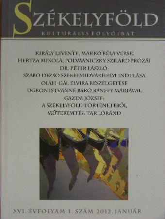 Bogdán László - Székelyföld 2012. január [antikvár]