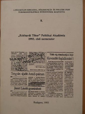 "Eckhardt Tibor" Politikai Akadémia [antikvár]