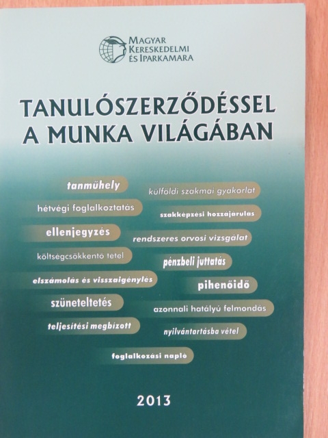 Gészné Kocsis Márta - Tanulószerződéssel a munka világában [antikvár]