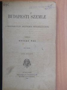 Boileau - Budapesti Szemle 43. kötet 103. szám [antikvár]