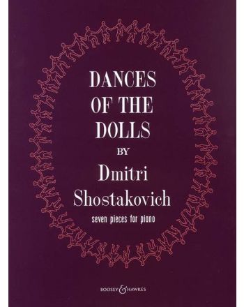 SOSZTAKOVICS (SHOSTAKOVICH) - DANCES OF THE DOLLS - SEVEN PIECES FOR PIANO