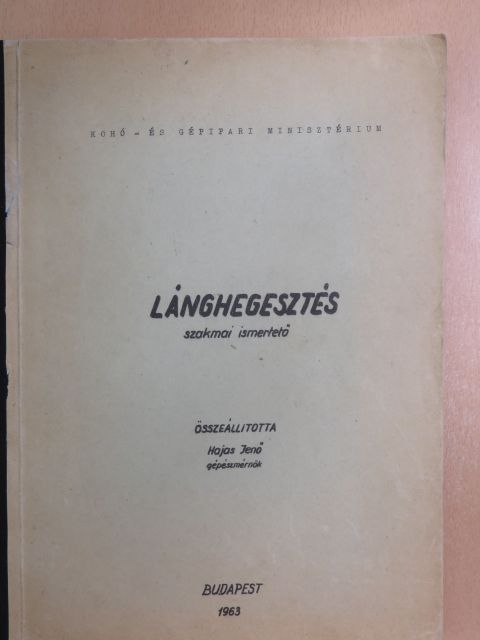 Lánghegesztés [antikvár]