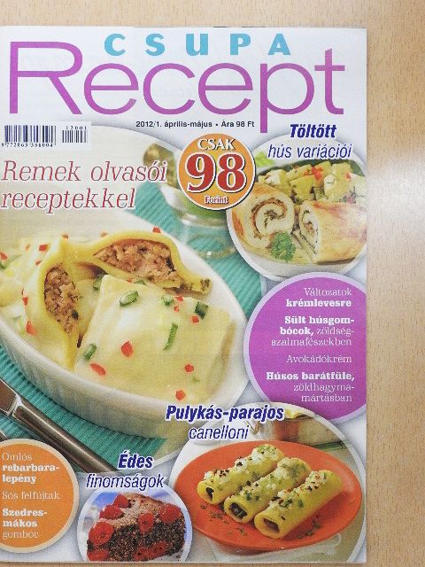 Csupa recept 2012/1. [antikvár]