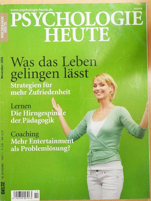Fritz Breithaupt - Psychologie Heute November 2009 [antikvár]