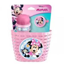 Minnie egér mintájú biciklis kiegészítő szett