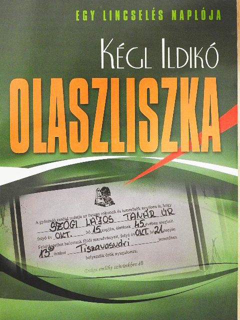 Kégl Ildikó - Olaszliszka [antikvár]