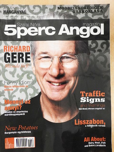 Szalai Nóra - 5perc Angol magazin 2015. április [antikvár]