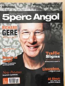 Szalai Nóra - 5perc Angol magazin 2015. április [antikvár]