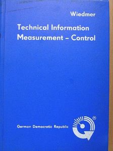 Helmut Wiedmer - Technical Information [antikvár]