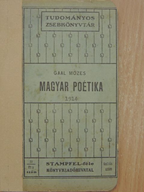 Gaal Mózes - Kis magyar poétika [antikvár]