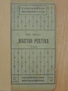Gaal Mózes - Kis magyar poétika [antikvár]