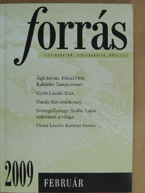 Ágh István - Forrás 2009. február [antikvár]