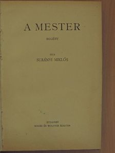 Surányi Miklós - A mester [antikvár]
