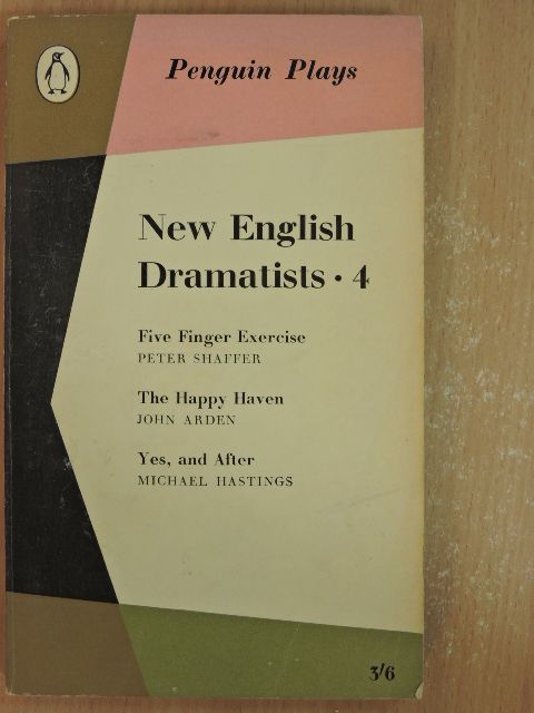 John Arden - New English Dramatists 4. [antikvár]