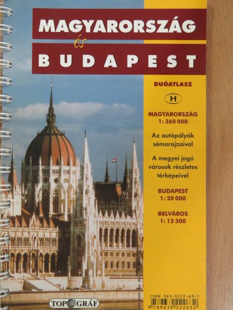 Magyarország és Budapest duóatlasz [antikvár]