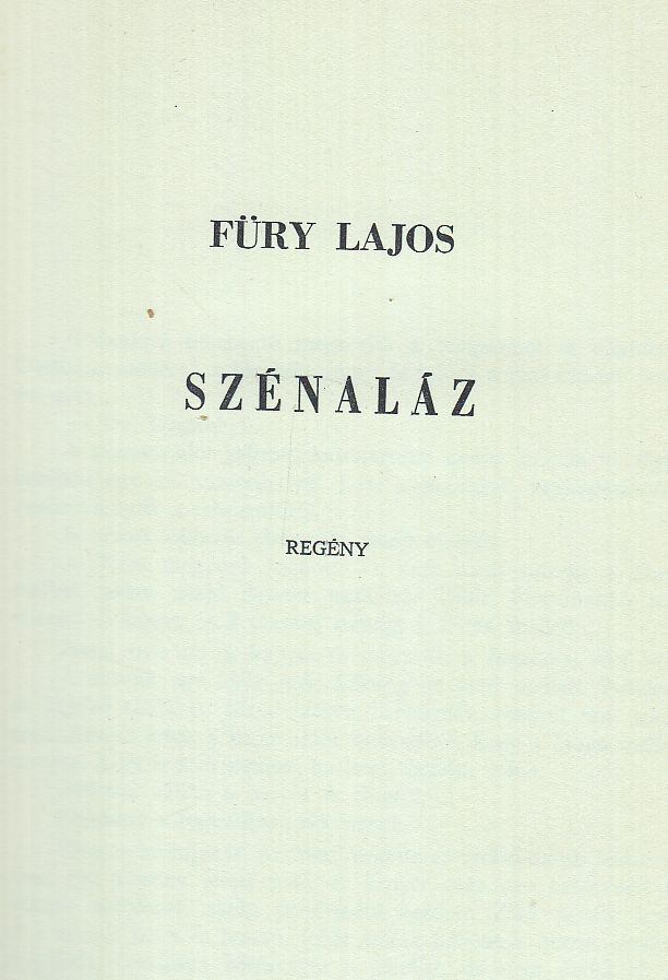 Szénaláz [antikvár]