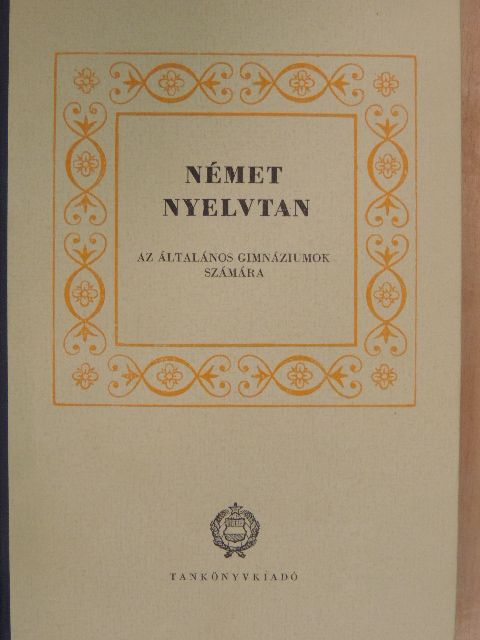 Paulinyi Zoltán - Német nyelvtan [antikvár]