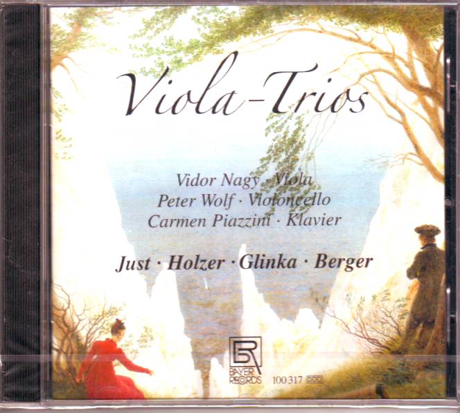 JUST,HOLZER,GLINKA,BERGER - VIOLA - TRIOS CD NAGY VIDOR