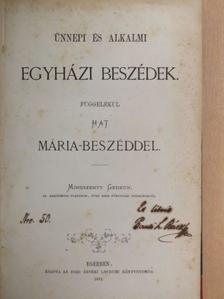 Mindszenty Gedeon - Ünnepi és alkalmi egyházi beszédek [antikvár]