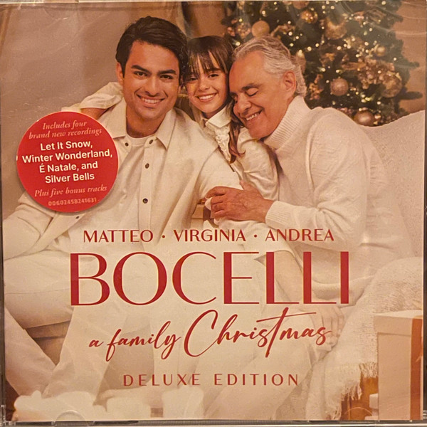 A FAMILY CHRISTMAS CD ANDREA BOCELLI