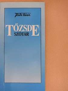 Tőzsde szótár [antikvár]