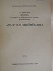 Bezur László - Analitikai mérőműszerek [antikvár]