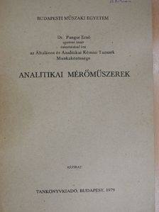 Bezur László - Analitikai mérőműszerek [antikvár]